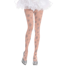 Snowflakes Tights